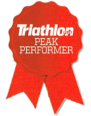 Triathlon plus peak performer award